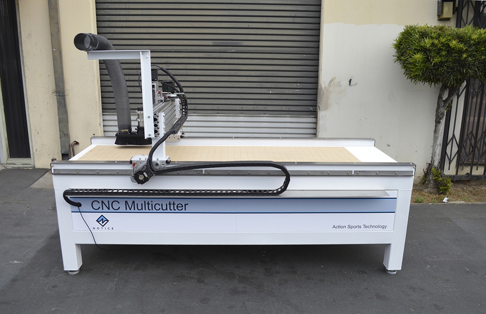 CNC Multicutter right side